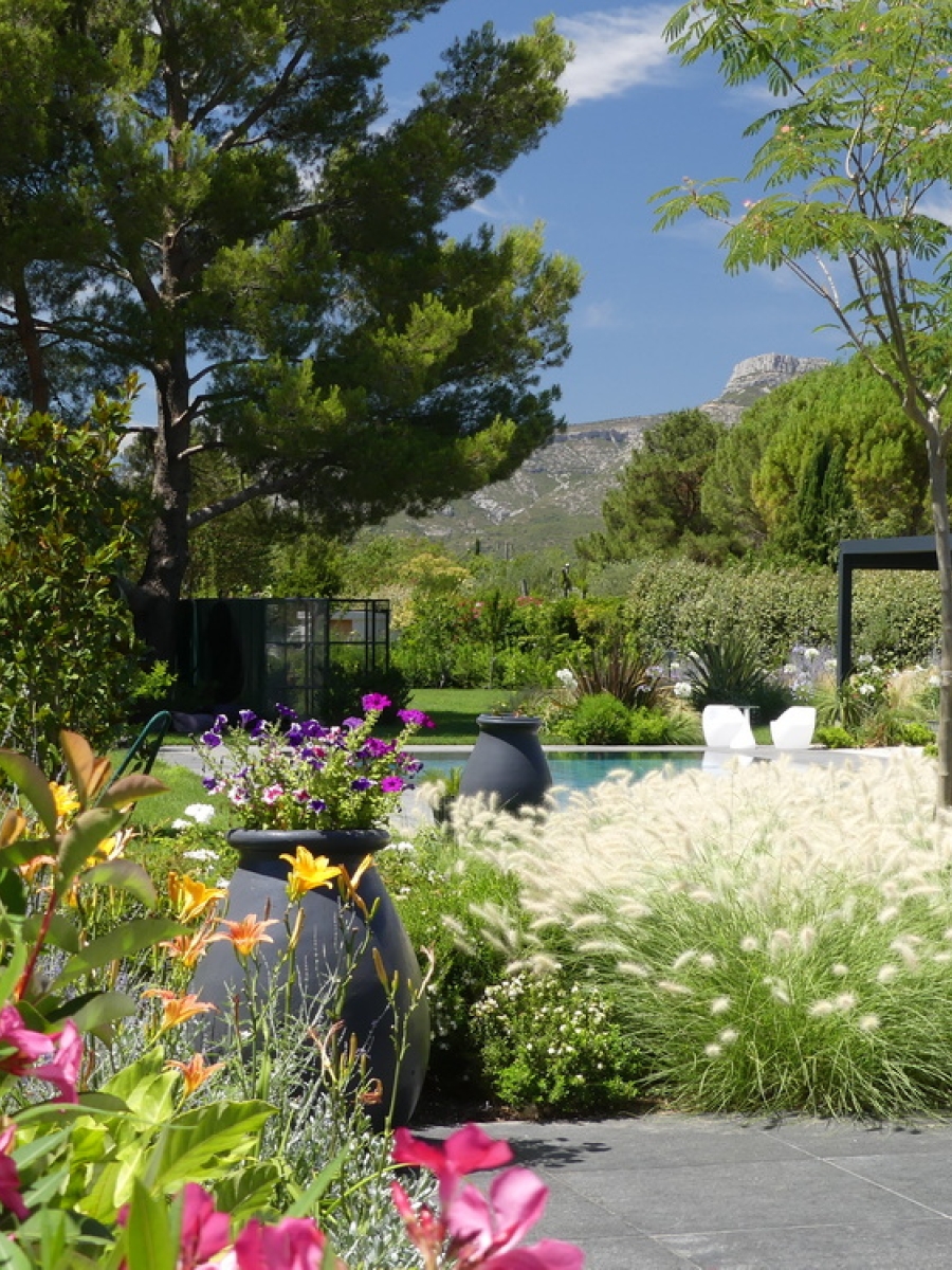 Camaïeu de vert et de blanc